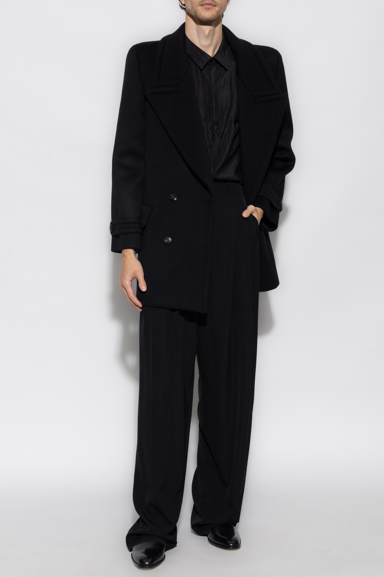 Saint Laurent Silk shirt with lurex threads | Men's Clothing Saint Laurent Silk shirt with lurex threads | Men's Clothing